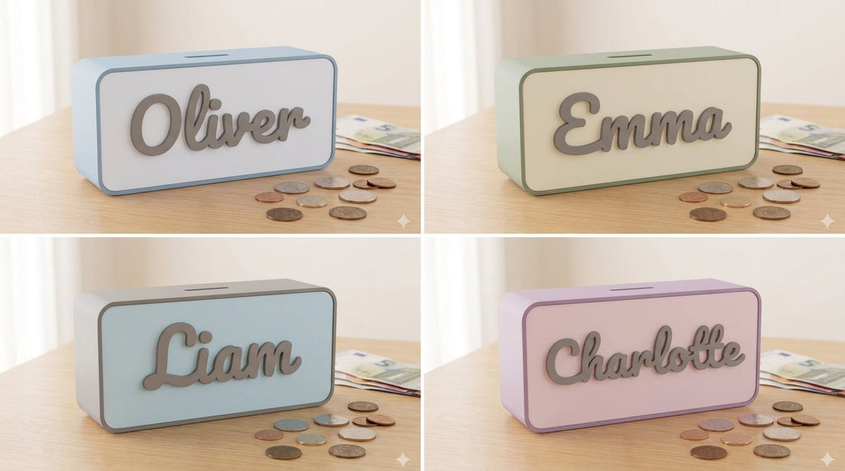 Personalised Name Piggy Bank