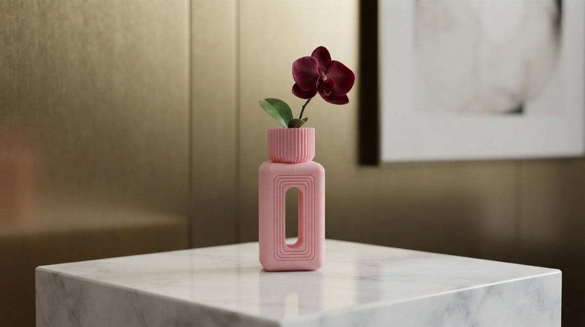 Window Vase- Modern Geometric Decor