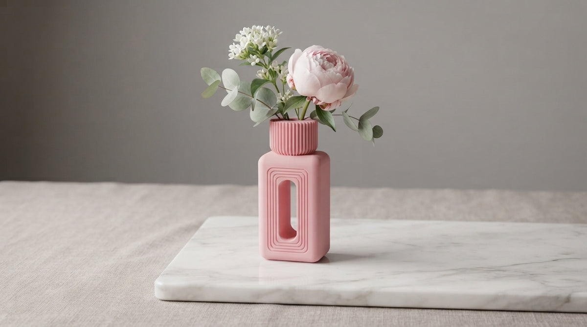 Window Vase- Modern Geometric Decor