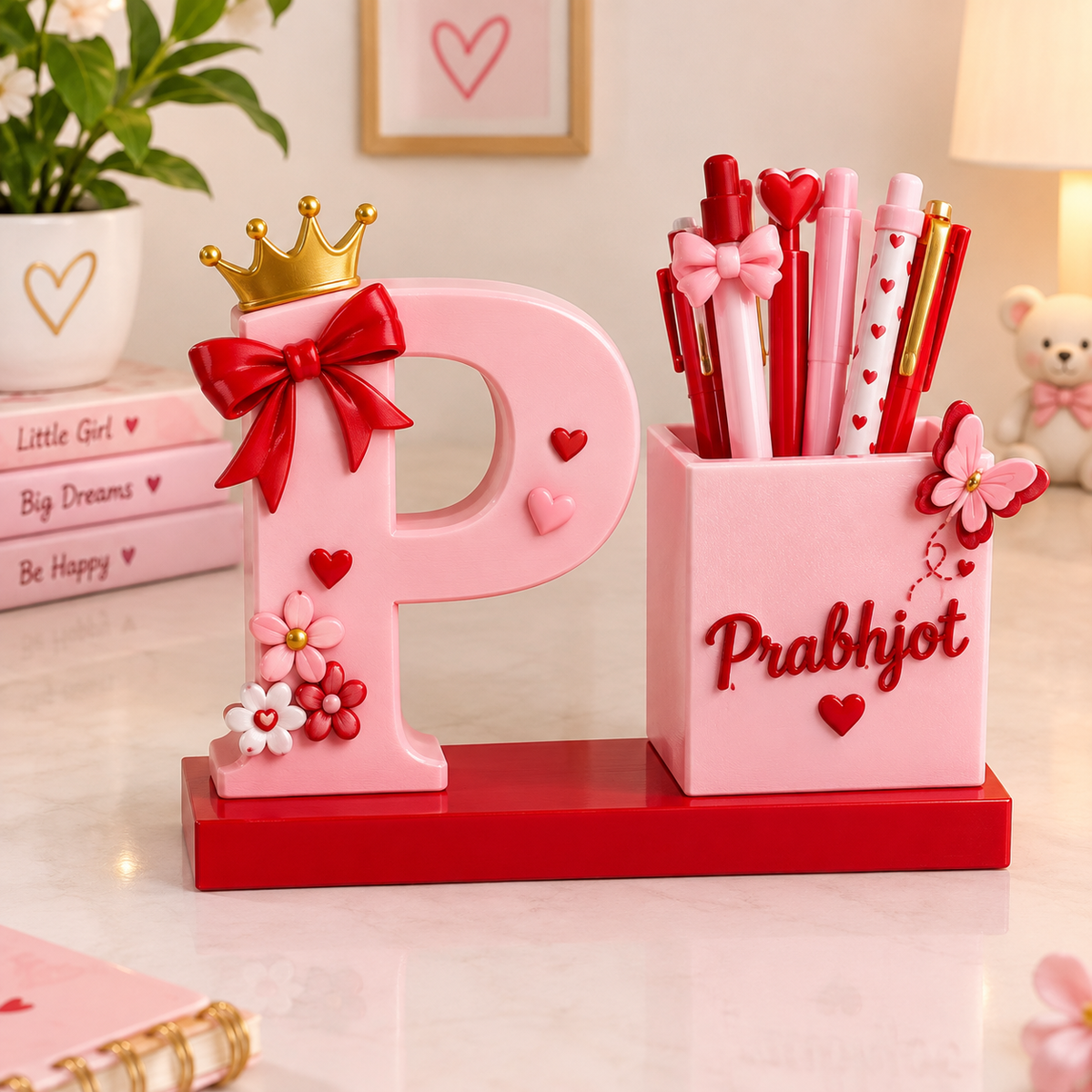 Personalised Initial Pen Holder