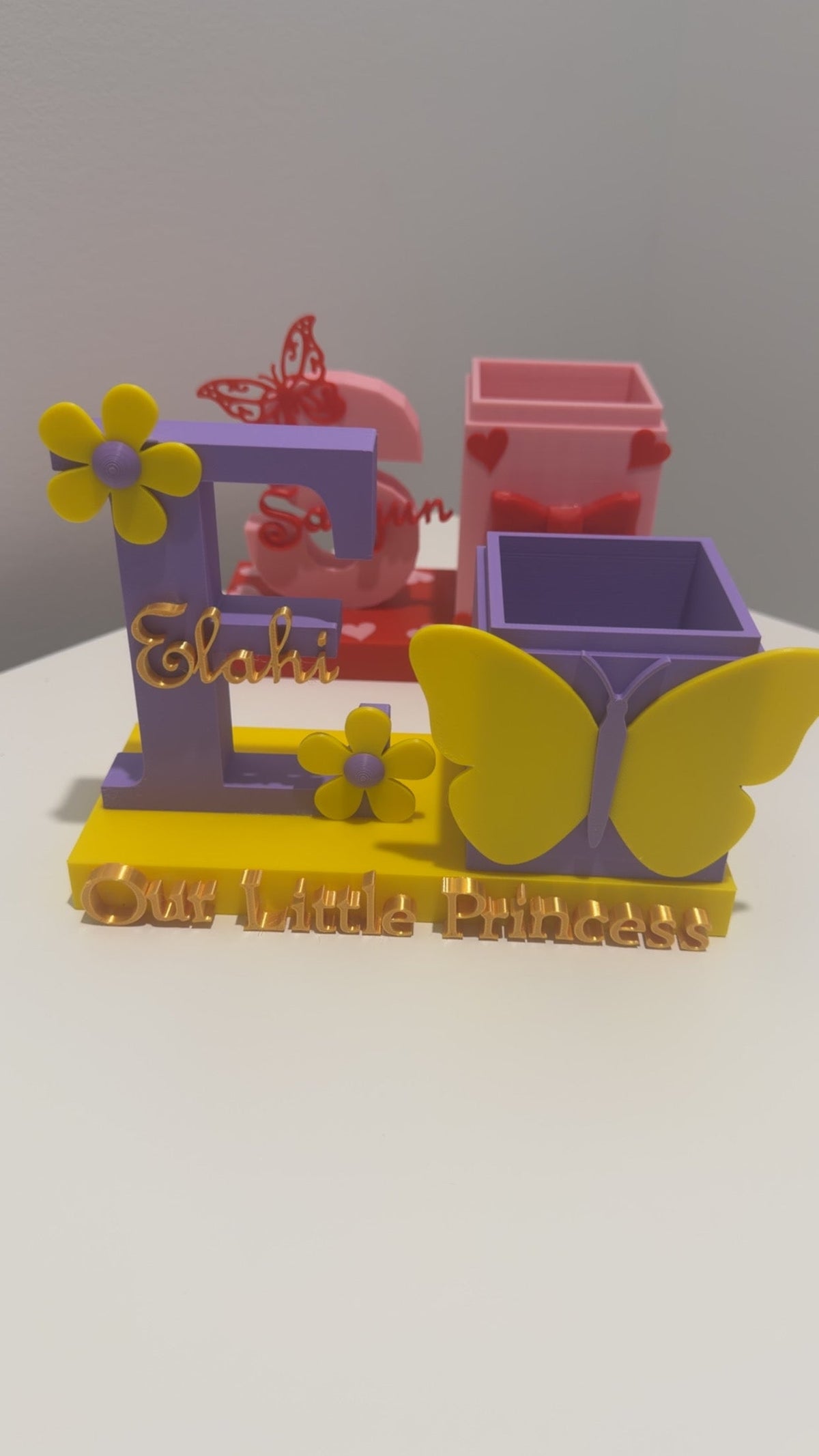 Personalised Initial Pen Holder