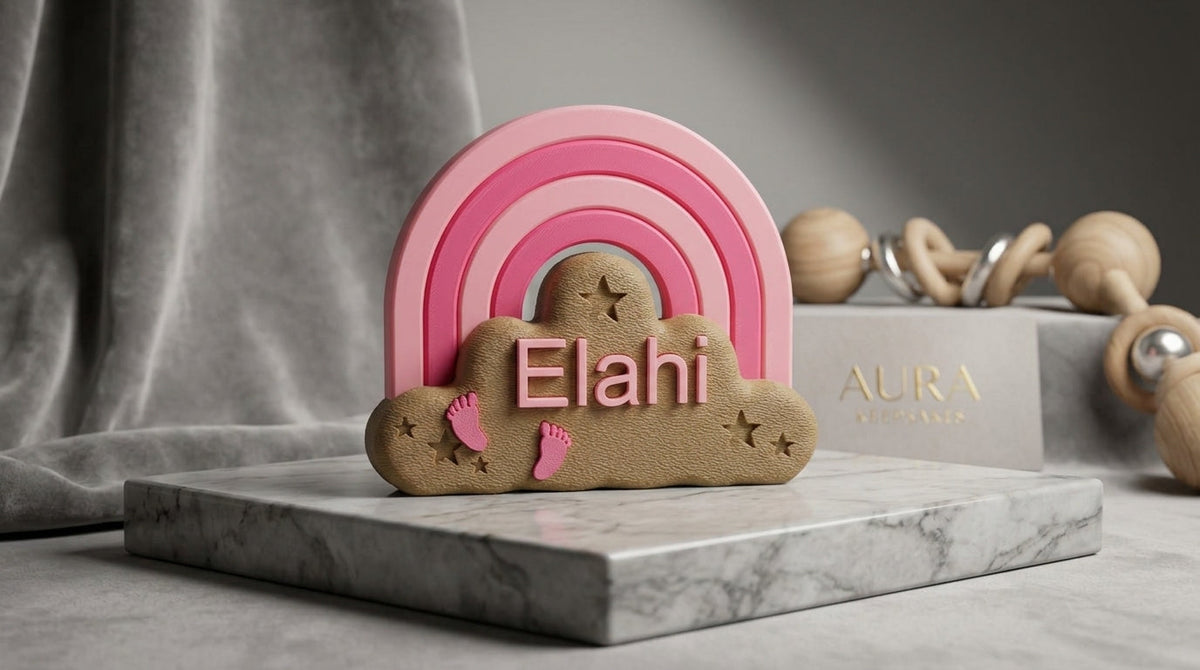 Personalised Baby Rainbow Name Decor