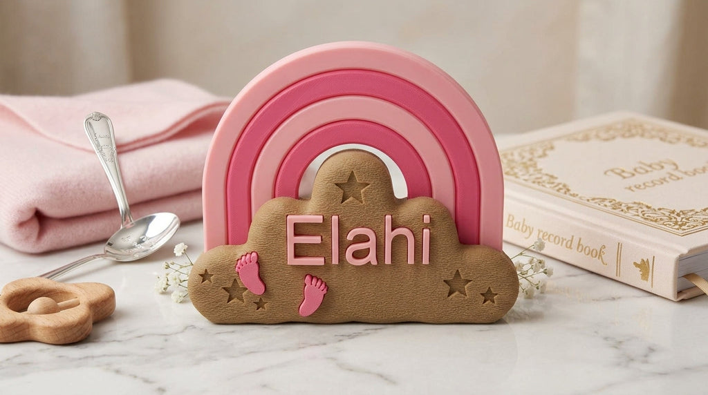 Personalised Baby Rainbow Name Decor
