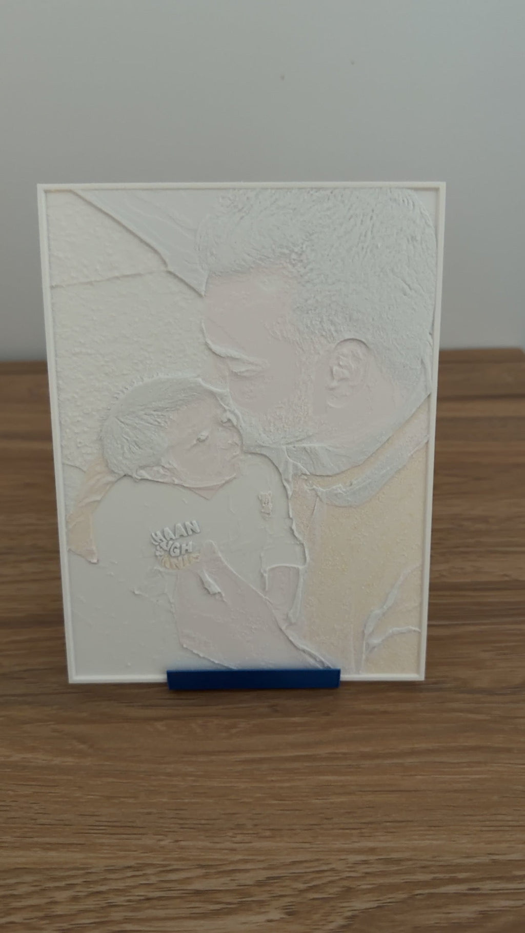 Personalised Lithophane Photo with Stand