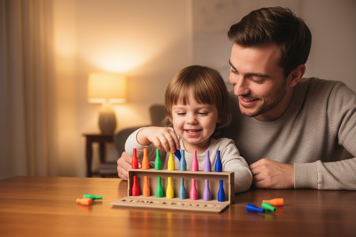 Blind Bottles parent child lifestyle