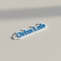 Orha Lab name keyring flat lay